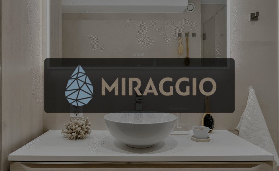 ванна кімната на фоны бренду miroggio